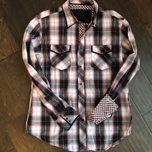 🔥HP🔥 GUESS Western Style Button Down Size Large
